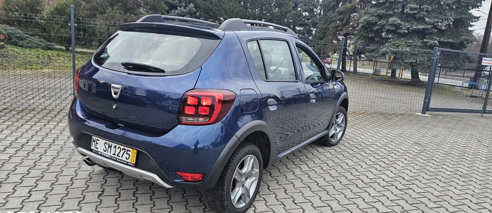 Dacia Sandero Stepway cena 38900 przebieg: 109002, rok produkcji 2019 z Poręba małe 106